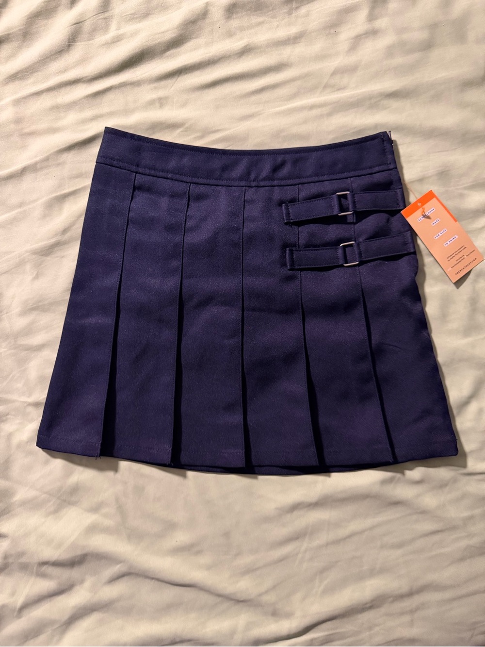 NWT French Toast Pleated Uniform Skort - Navy -Girls Size 7